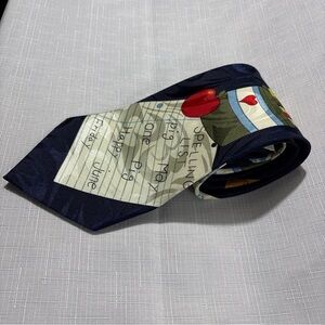 Steven Harris School Teacher Education Themed Neck Tie 57”x3.85”